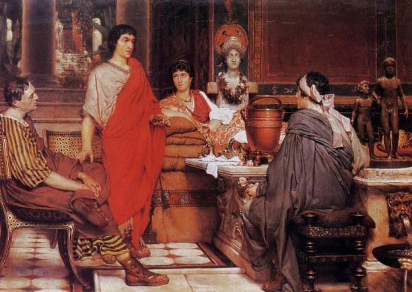 Catullus at Lesbia's by Lawrence Alma-Tadema