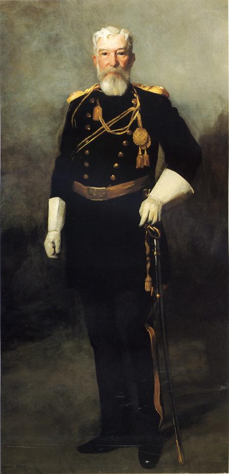 Portrait of Colonel David Perry - 9th U. S. Cavalry by Robert Henri