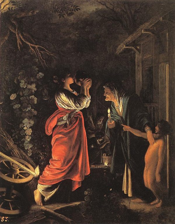 Ceres and Stellio by Adam Elsheimer