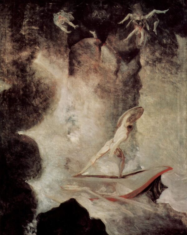 Odysseus in front of Scylla and Charybdis by Henry Fuseli