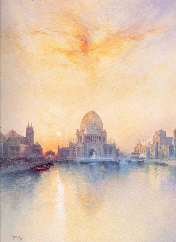 Chicago Worlds Fair by Thomas Moran