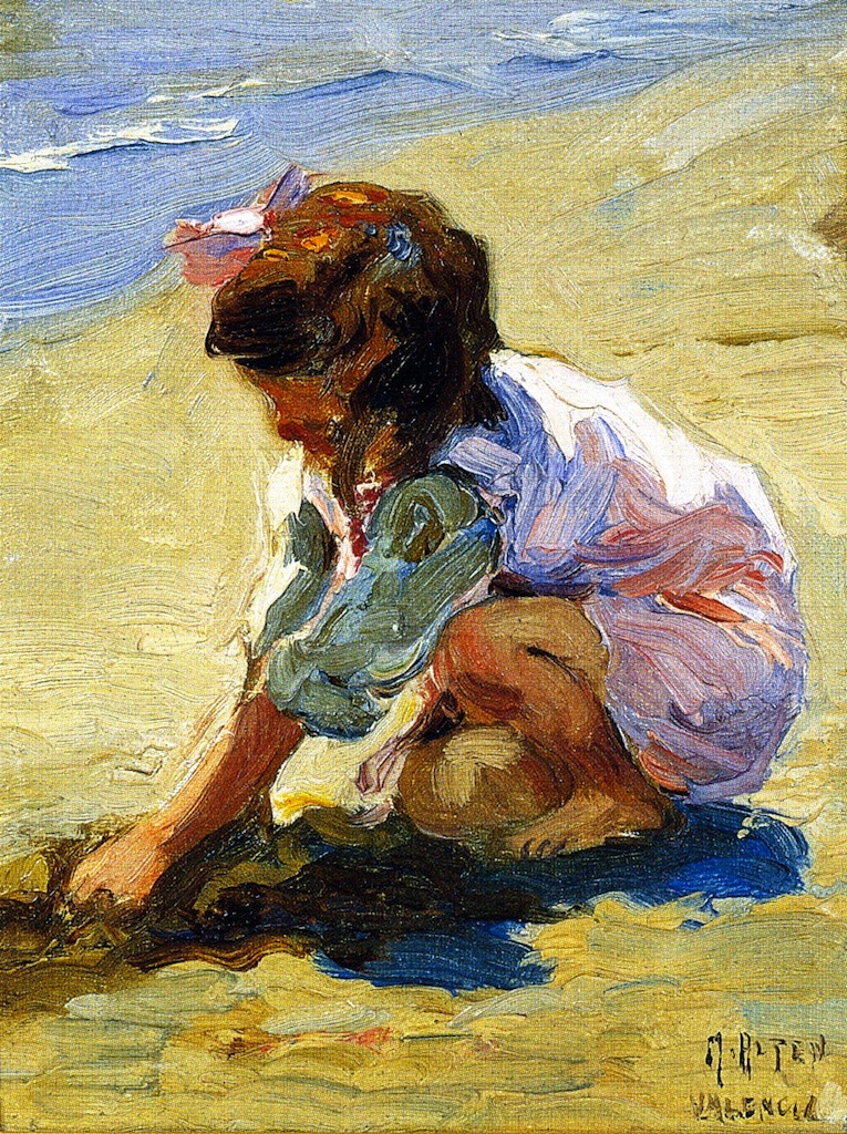 Child at the Beach
