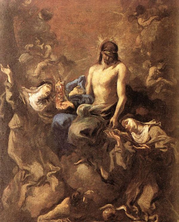Christ Adored by Alessandro Magnasco