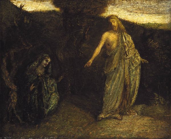 Christ Appearing to Mary by Albert Pinkham Ryder