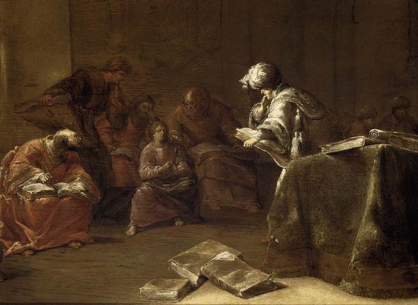 Christ among the Doctors b by Leonard Bramer