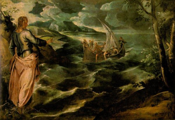 Christ at the Sea of Galilee by Tintoretto