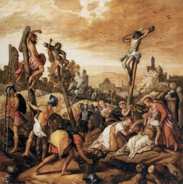 Christ on the Cross by Joachim Beuckelaer