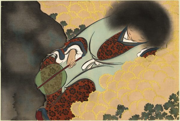 Chrysanthemum Boy by Kamisaka Sekka