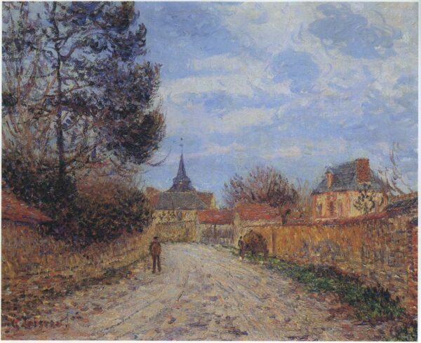Church at Notre Dame by Gustave Loiseau