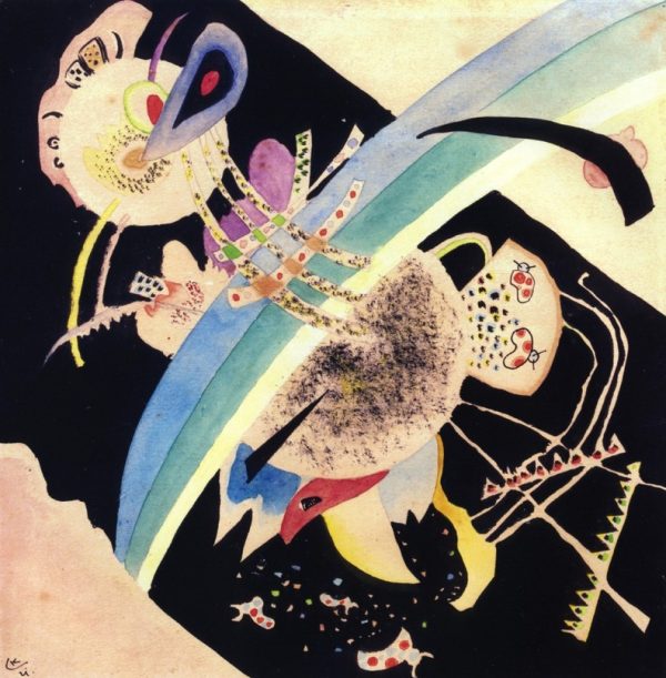 Circles on Black by Wassily Kandinsky