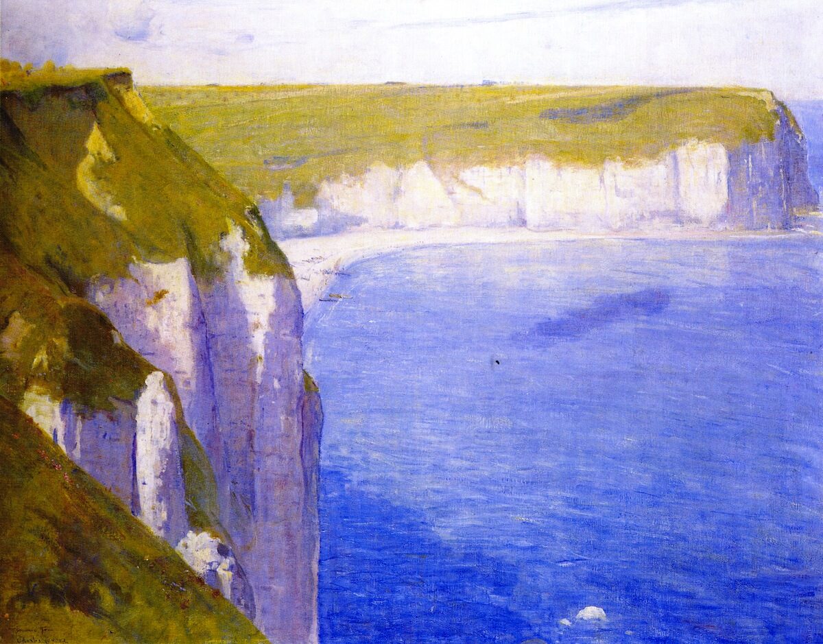 Cliffs at Yport by Charles Conder