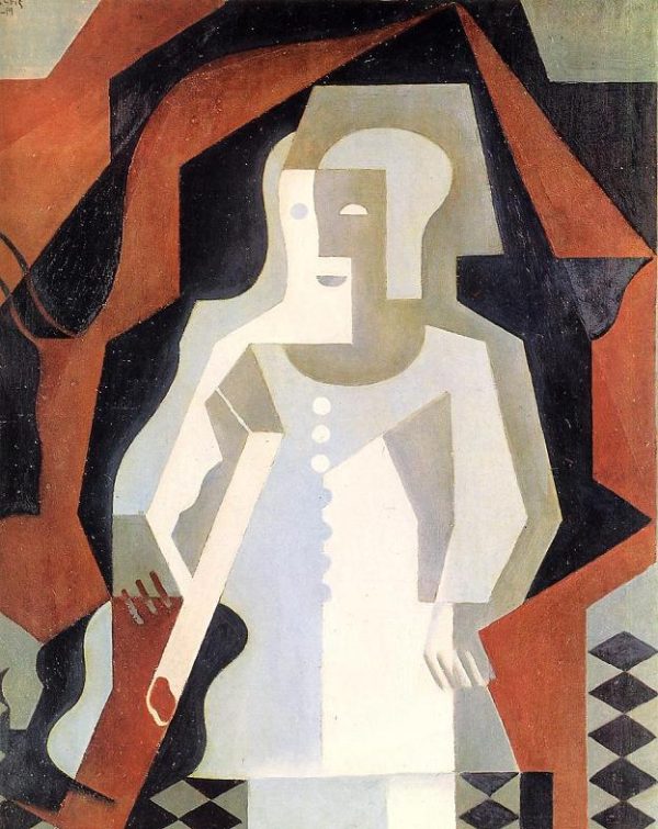 Clown by Juan Gris