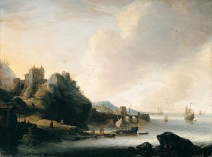 Coastal Landscape by Jan Abrahamsz Beerstraten - hand-painted oil reproduction
