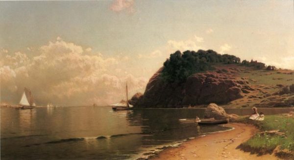 Coastal Scene b by Alfred Thompson Bricher