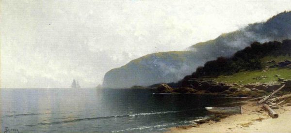 Coastal Scene c by Alfred Thompson Bricher
