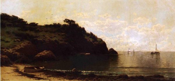 Coastal View b by Alfred Thompson Bricher