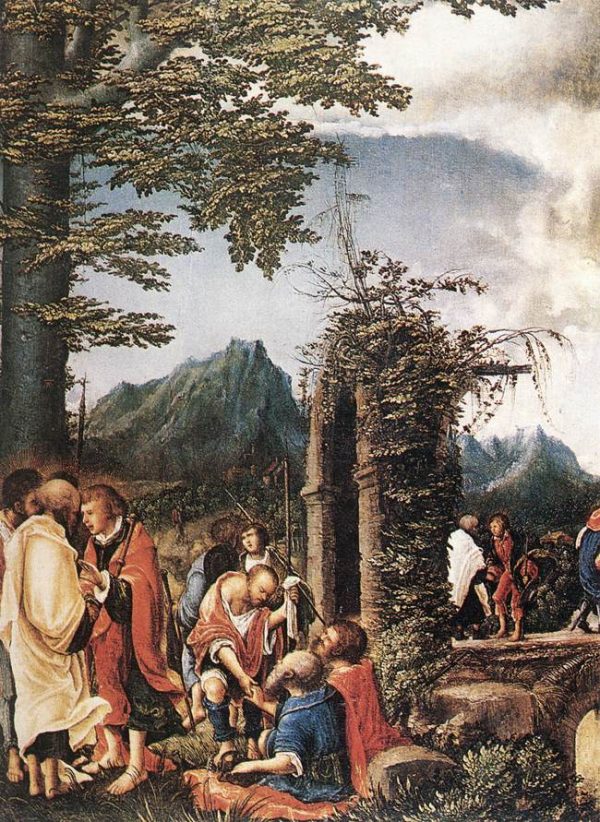 Communion of the Apostles by Albrecht Altdorfer