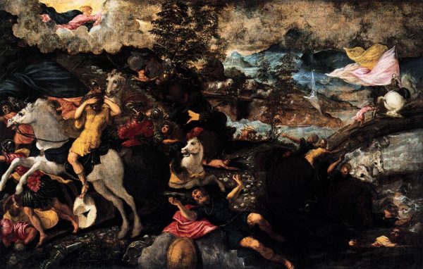 Conversion of Saul by Tintoretto