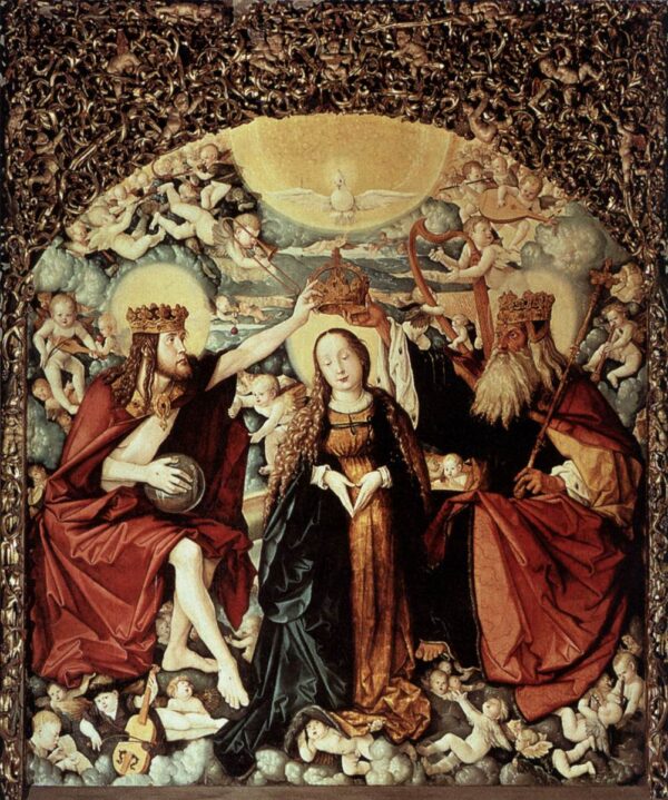 Coronation of the Virgin by Grien Hans Baldung