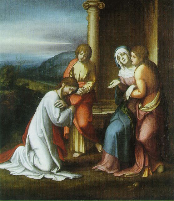 Christ taking Leave of His Mother