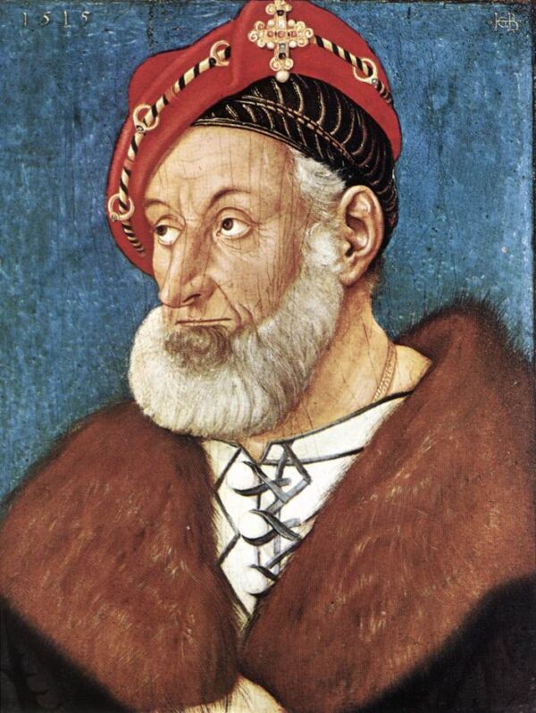 Count Christoph I of Baden by Grien Hans Baldung