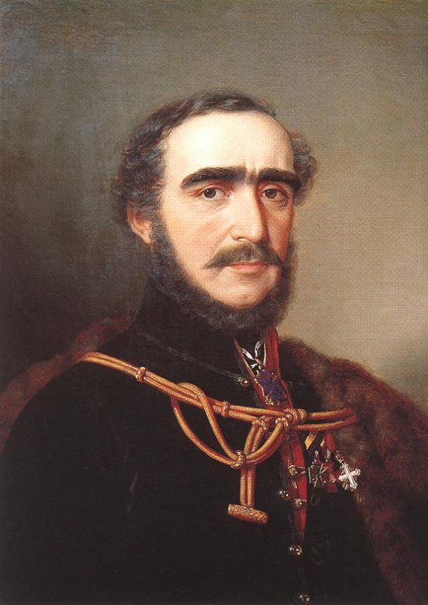 Count Istvan Szechenyi b by Miklos Barabas