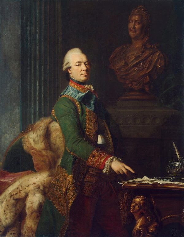 Count Zakhar Chernyshyov II by Alexander Roslin