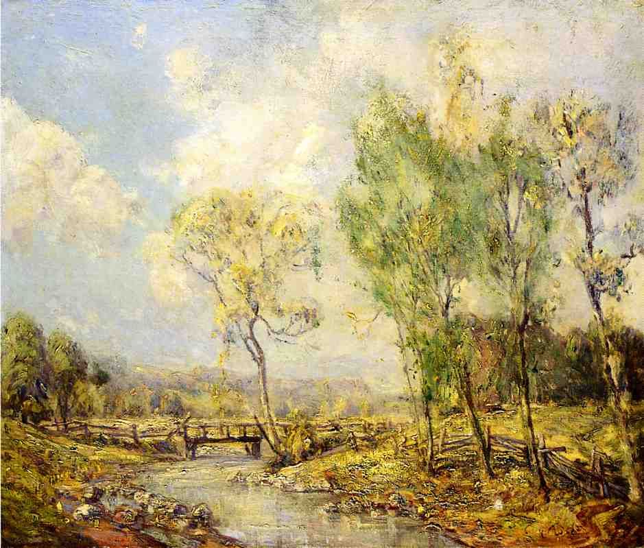 Country Landscape by Guy Rose