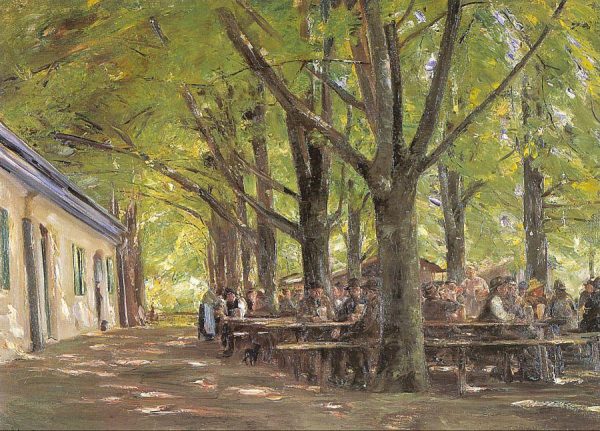 Country Tavern at Brannenburg by Max Liebermann