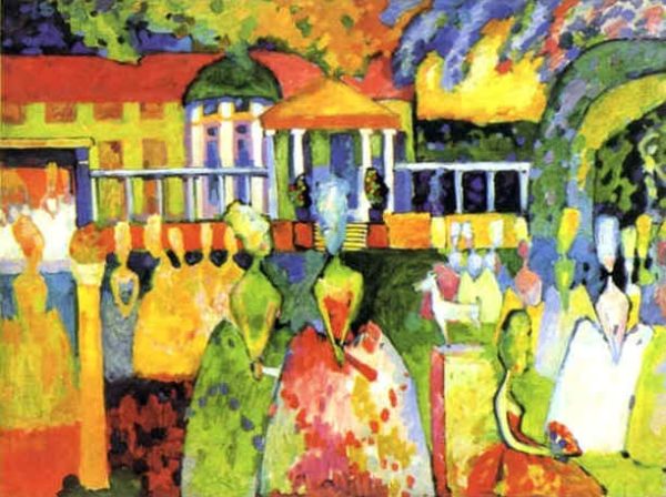 Crinolines by Wassily Kandinsky