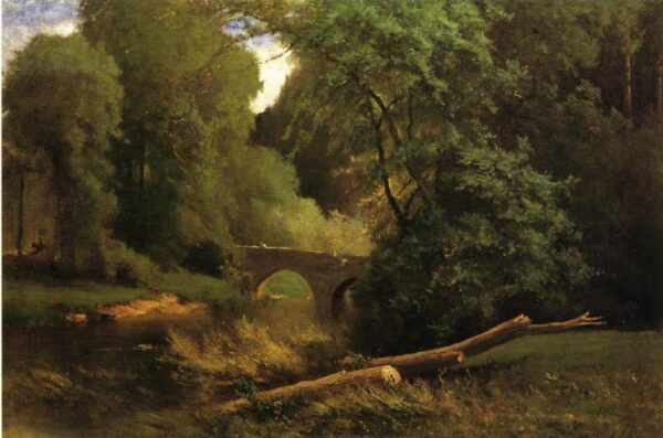 Cromwell's Bridge by George Inness