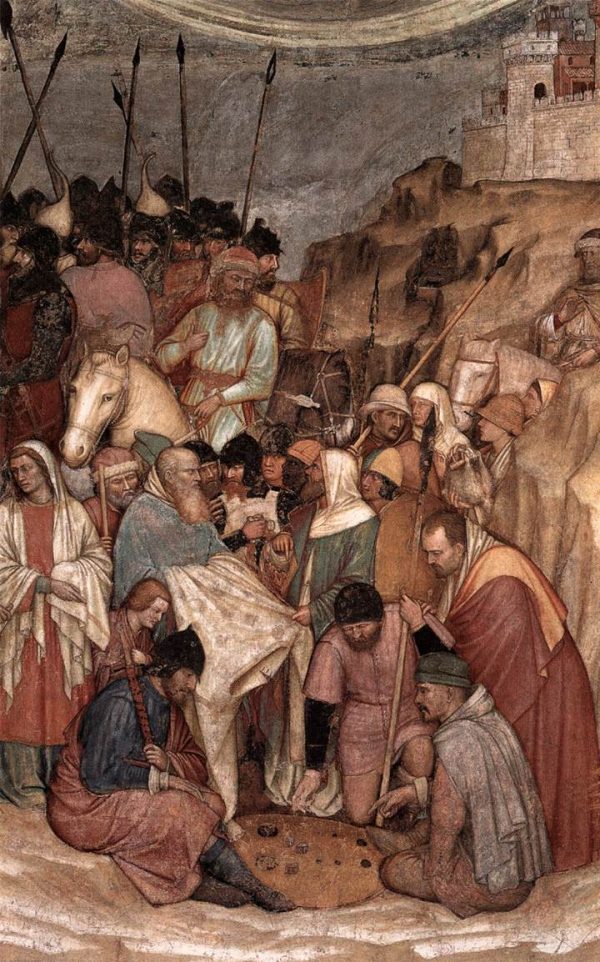 Crucifixion (detail) by Altichiero da Zevio