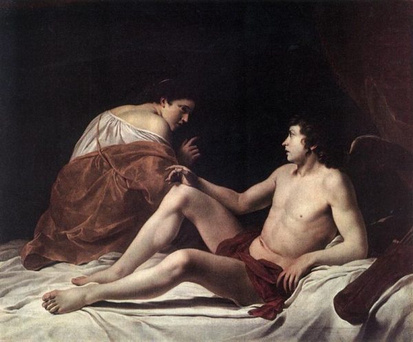 Cupid and Psyche by Orazio Gentileschi