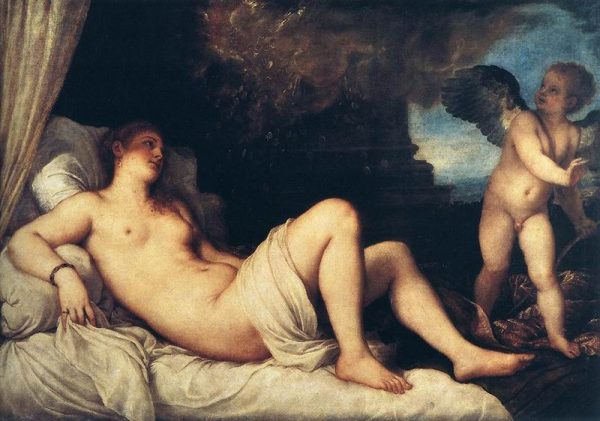 Danae and the Shower of Gold by Titian