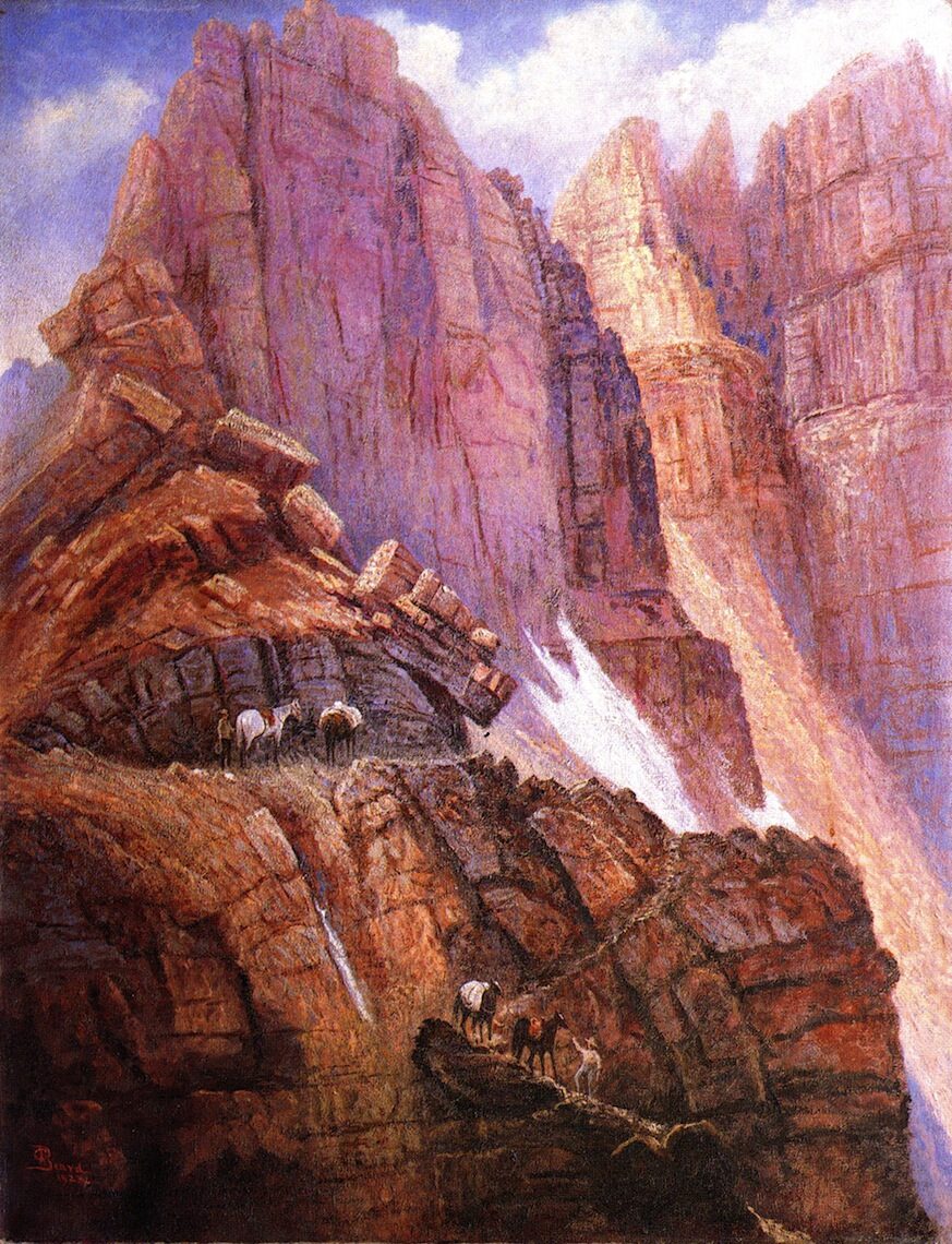 Dead Horse Pass by George Beard - hand-painted oil reproduction