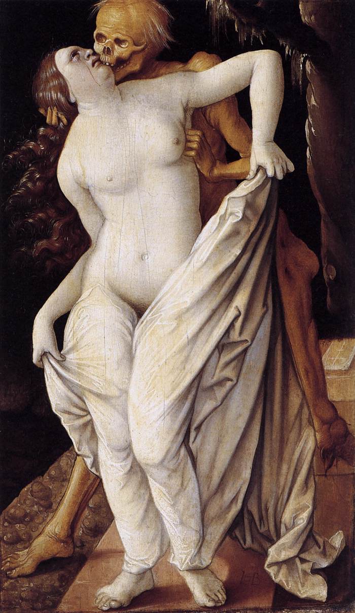 Death and the Maiden by Hans Baldung Grien