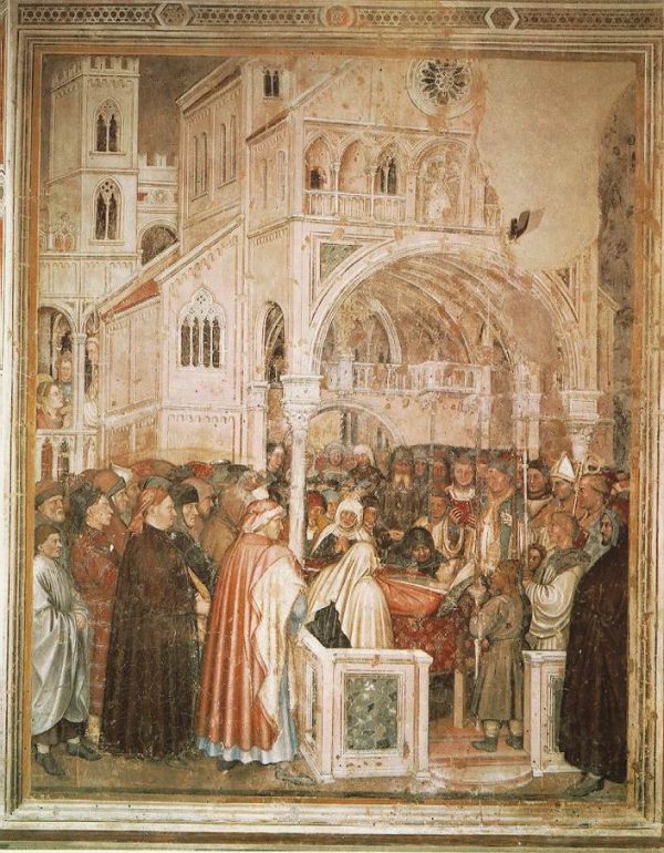 Death of St Lucy by Altichiero da Zevio
