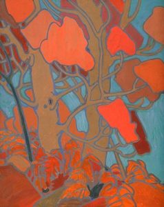 Decorative Panel II by Tom Thomson - hand-painted oil reproduction