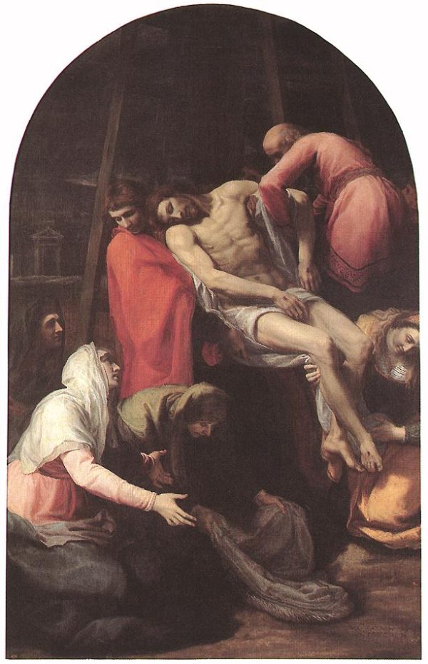 Descent from the Cross by Bartolome Carducho