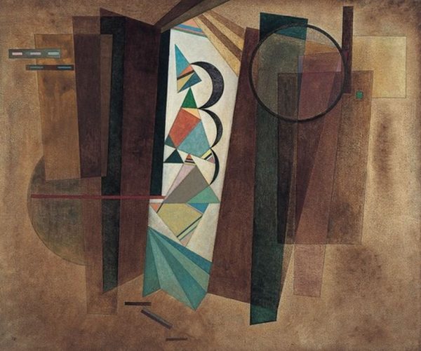 Development in Brown by Wassily Kandinsky
