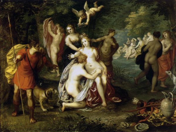 Diana Turns Actaeon into a Stag by Hendrick Van Balen
