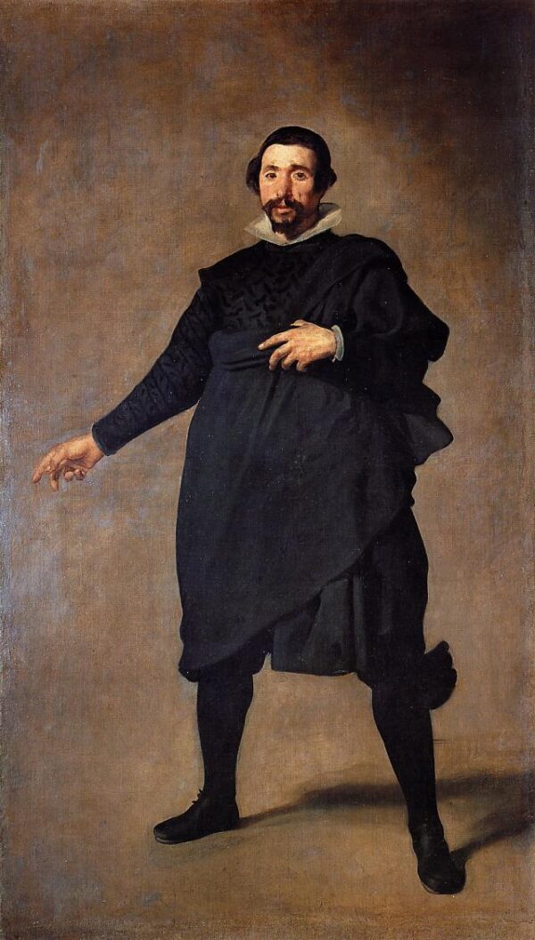 The Buffoon Pablo de Valladolid by Diego Velasquez