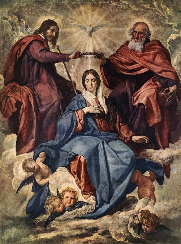 The Coronation of the Virgin by Diego Velasquez