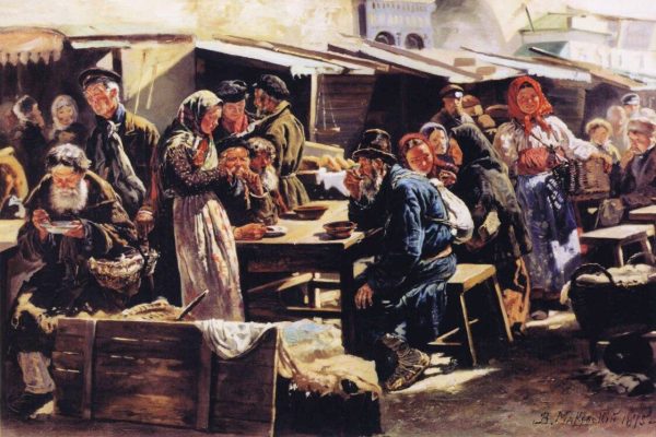 Dinner by Vladimir Makovsky