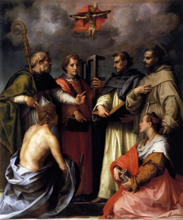 Disputation on the Trinity by Andrea del Sarto