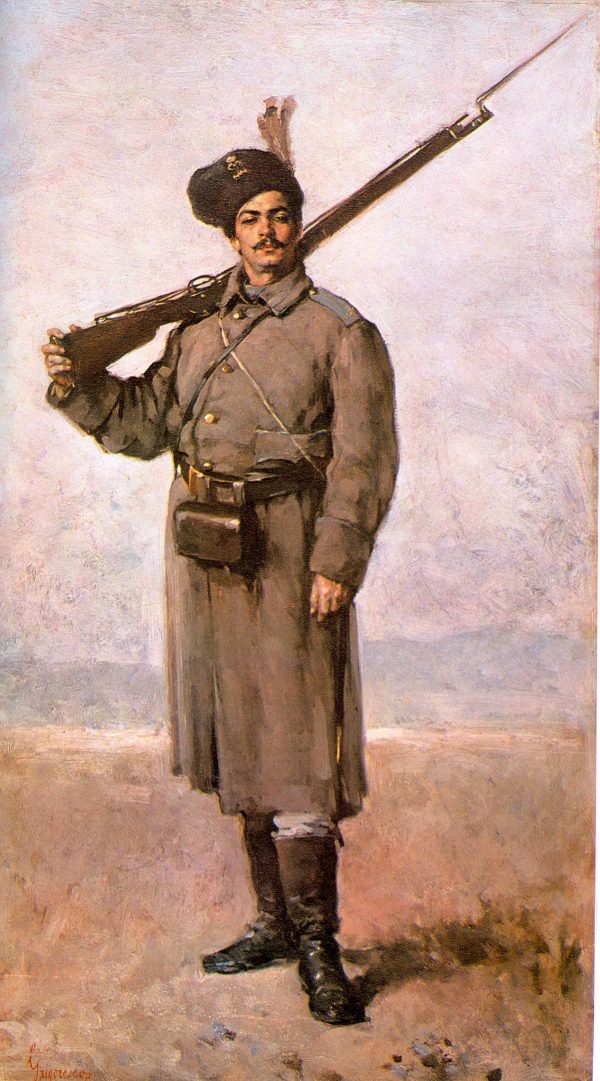 Dorobantul by Nicolae Grigorescu