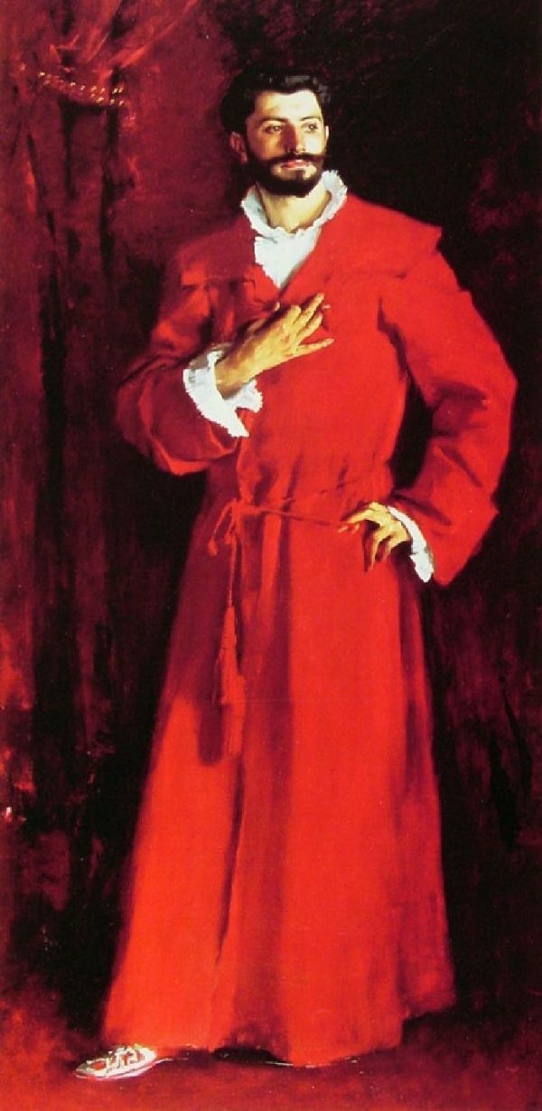 Dr. Pozzi at Home by John Singer Sargent