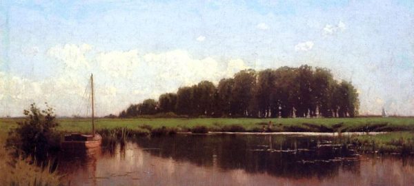 Duck Shooting on the Marshes by Alfred Thompson Bricher