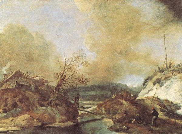 Dune Landscape by Philips Wouwerman