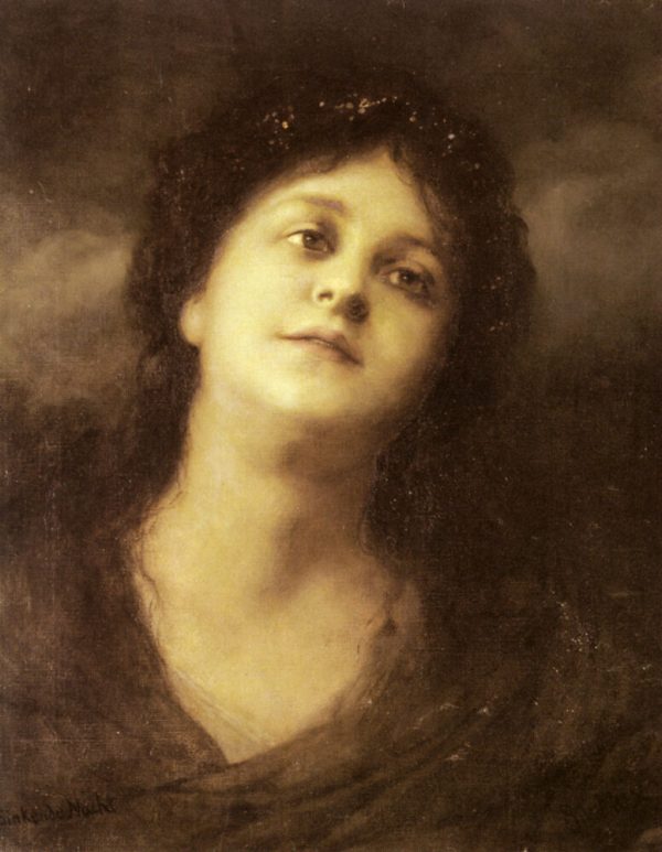 Dusk by Gabriel Cornelius Ritter von Max